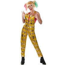 Harley Quinn Birds of Prey Gold Jumpsuit